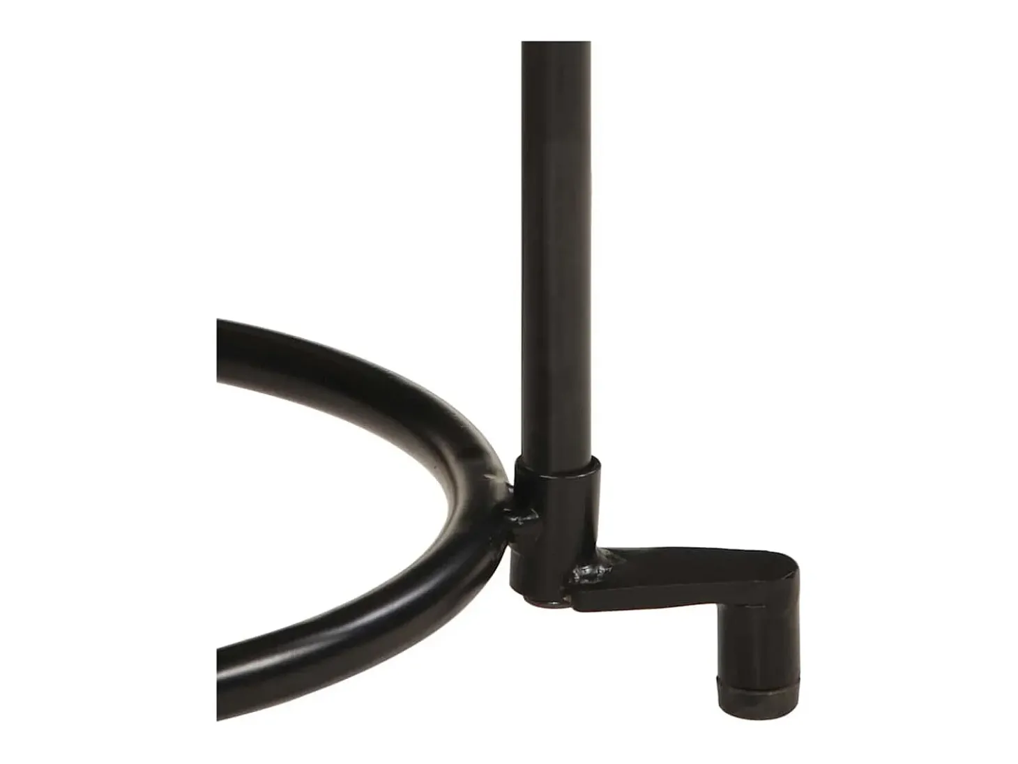 2 pcs Conjunto de mesa de apoio madeira de mangueira maciça