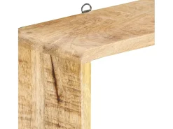 3 pcs conjunto de prateleiras de parede cubos mangueira maciça PT522591