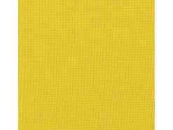 3 pcs conjunto de sofás com almofadas tecido amarelo-claro