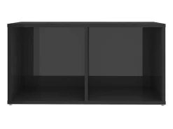 6 pcs conjunto móveis de TV derivados madeira cinza brilhante PT453369