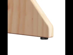 2 pcs Mesas de centro | Mesa de apoio | Mesa de café Natural 46x46x47 cm
