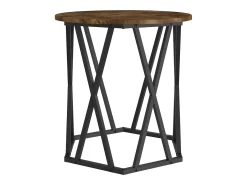 2 pcs Mesas de centro | Mesa de apoio | Mesa de café Carvalho fumado 50x50x50 cm