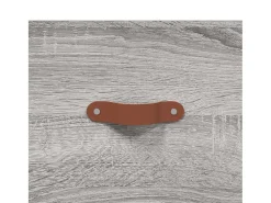 2 pcs Mesas de centro | Mesa de apoio | Mesa de café 50x50x40 cm madeira proc. sonoma cinza