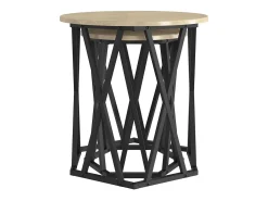 2 pcs Mesas de centro | Mesa de apoio | Mesa de café Carvalho sonoma 50x50x50 cm