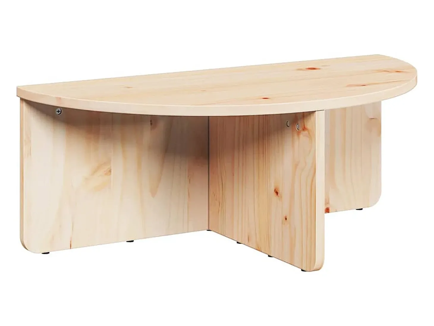 2 pcs Mesas de centro | Mesa de apoio | Mesa de café Natural 79x39.5x40 cm