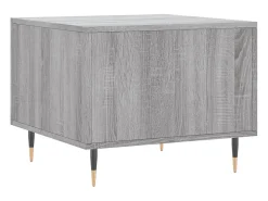 2 pcs Mesas de centro | Mesa de apoio | Mesa de café 50x50x40 cm madeira proc. sonoma cinza