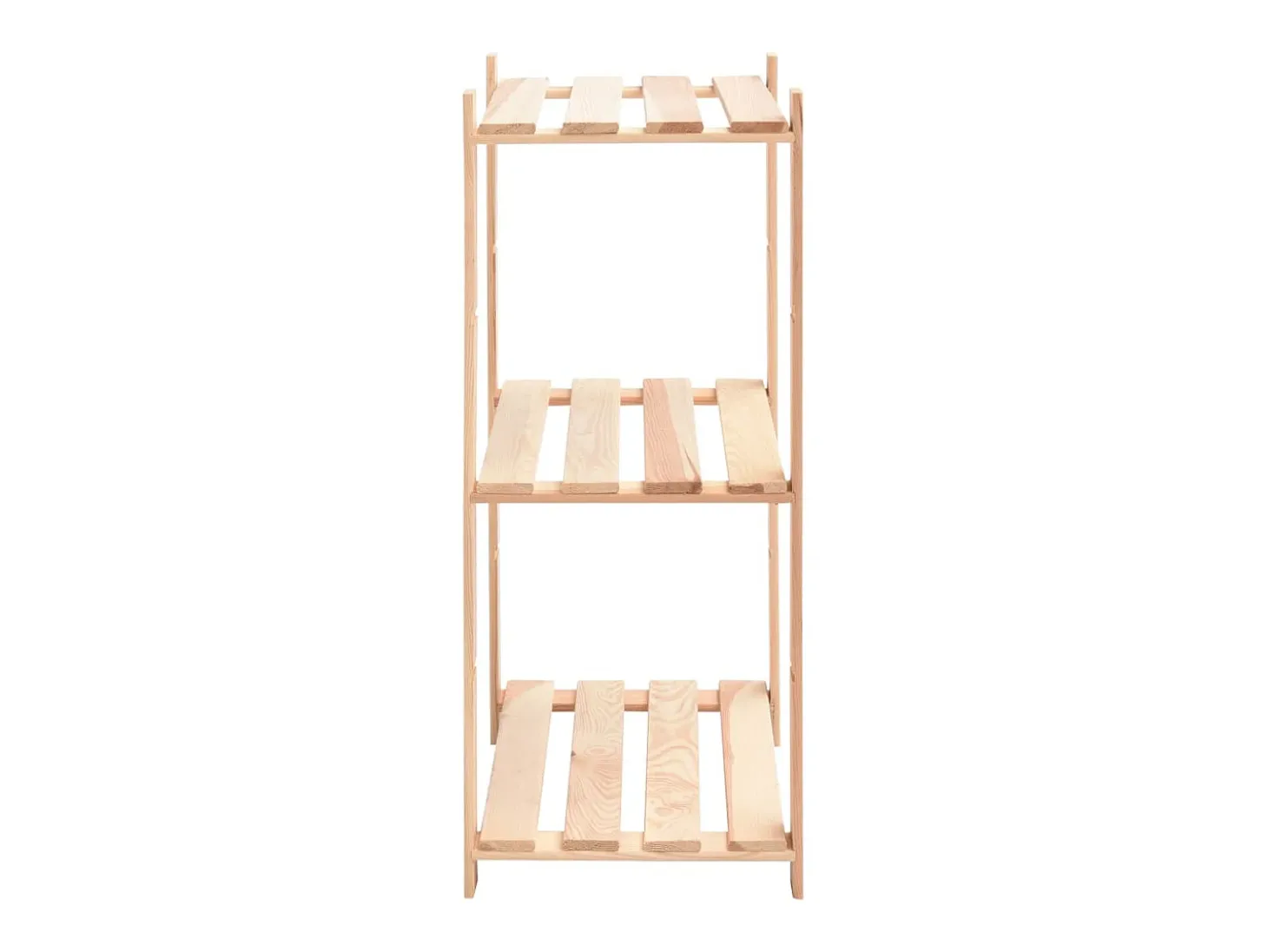 10 unidades arrumação 3 prateleiras 60x38x90cm pinho 150 kg PT565709