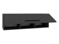 A prateleira modular haaus Kos, 1 porta, antracite, 30 x 30 x 95 cm