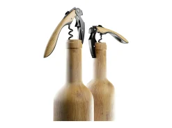 Abridor de vinho de alavanca dupla high tech em madeira da coleção Pop por Koala