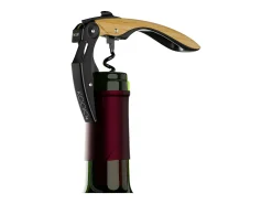 Abridor de vinho de alavanca dupla high tech em madeira da coleção Pop por Koala