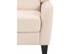 Alessa | Poltrona em Microfibra Creme