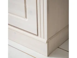 Anita | Sapateira com 2 Abas e 1 Gaveta em Pinho Branco