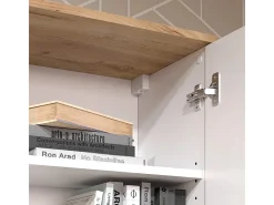 Aparador branco/sonoma 60x30x100 wido