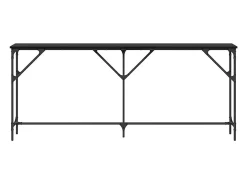 Aparador Carvalho preto 180 x 23 x 75 cm