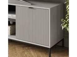 Aparador cinza 150x40.1x60 eliza