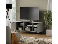 Aparador cinza 150x40.1x60 eliza