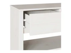Aparador com gaveta Drammen Branco 89,5 x 37 x 73 cm