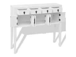 Aparador estilo chinês madeira maciça branco