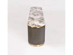 Aparador 200x50x40 cm cinza escuro Stilig ST916
