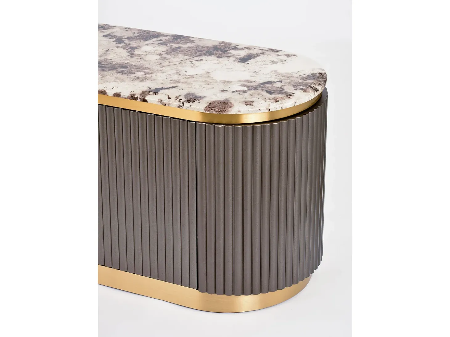 Aparador 200x50x40 cm cinza escuro Stilig ST916