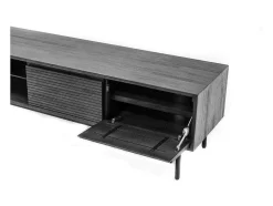 Aparador 130x50x45 cm cinza tundra Capella CAPL01-130