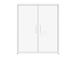 Aparador 60x31x70 cm derivados de madeira branco