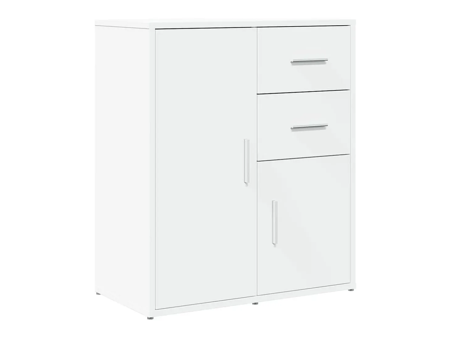 Aparador 60x31x70 cm derivados de madeira branco