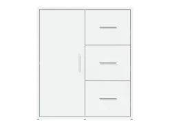 Aparador 60x31x70 cm derivados de madeira branco