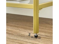 Aparador 130x30x73,3 cm dourado