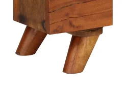 Aparador/rack para TV design prático madeira maciça reciclada 140 cm 2502158