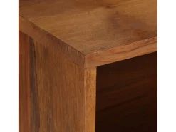 Aparador/rack para TV design prático madeira maciça reciclada 140 cm 2502158