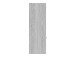 Armário arrumação 60x29,5x90 cm cor cinzento sonoma