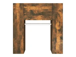 Armário corredor 97,5x37x99cm derivados madeira carvalho fumado