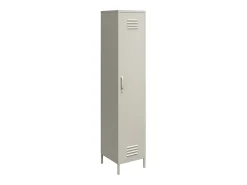 Armário de bar com 2 portas em MDF de carvalho cinzento