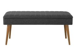 Armário de entrada Dgallett, Entrada de cabide, Composição para átrio, Console de armazenamento multifuncional, 50x38h135 cm, Carvalho e Antracite