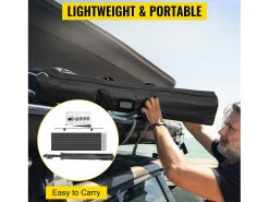 Armário de Escritório SucceBuy Tela de Projeção sobre Tripé 279.4CM 4K HD 16:9 Cinema em Casa Portátil