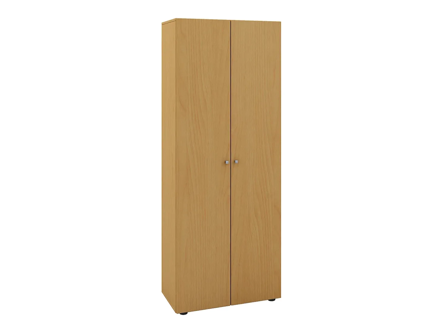Armário de madeira VCM | 5 compartimentos | dimensões aprox. L. 70 x A. 178 x P. 40 cm | 2 portas giratórias | expansível | Gabinete - Vandol (Beech)