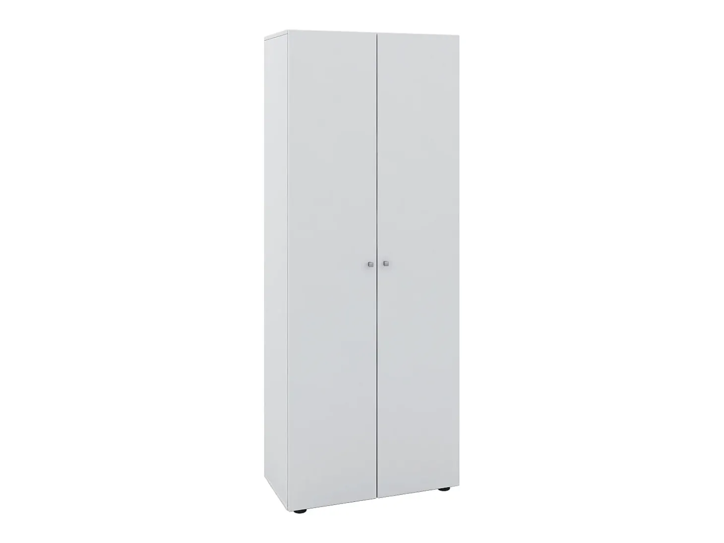 Armário de madeira VCM | 5 compartimentos | dimensões aprox. L. 70 x A. 178 x P. 40 cm | 2 portas rotativas | expansível | Armário - Vandol (Branco)