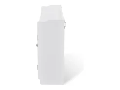 Armário de parede para exposição de livros/DVD/copos MDF branco