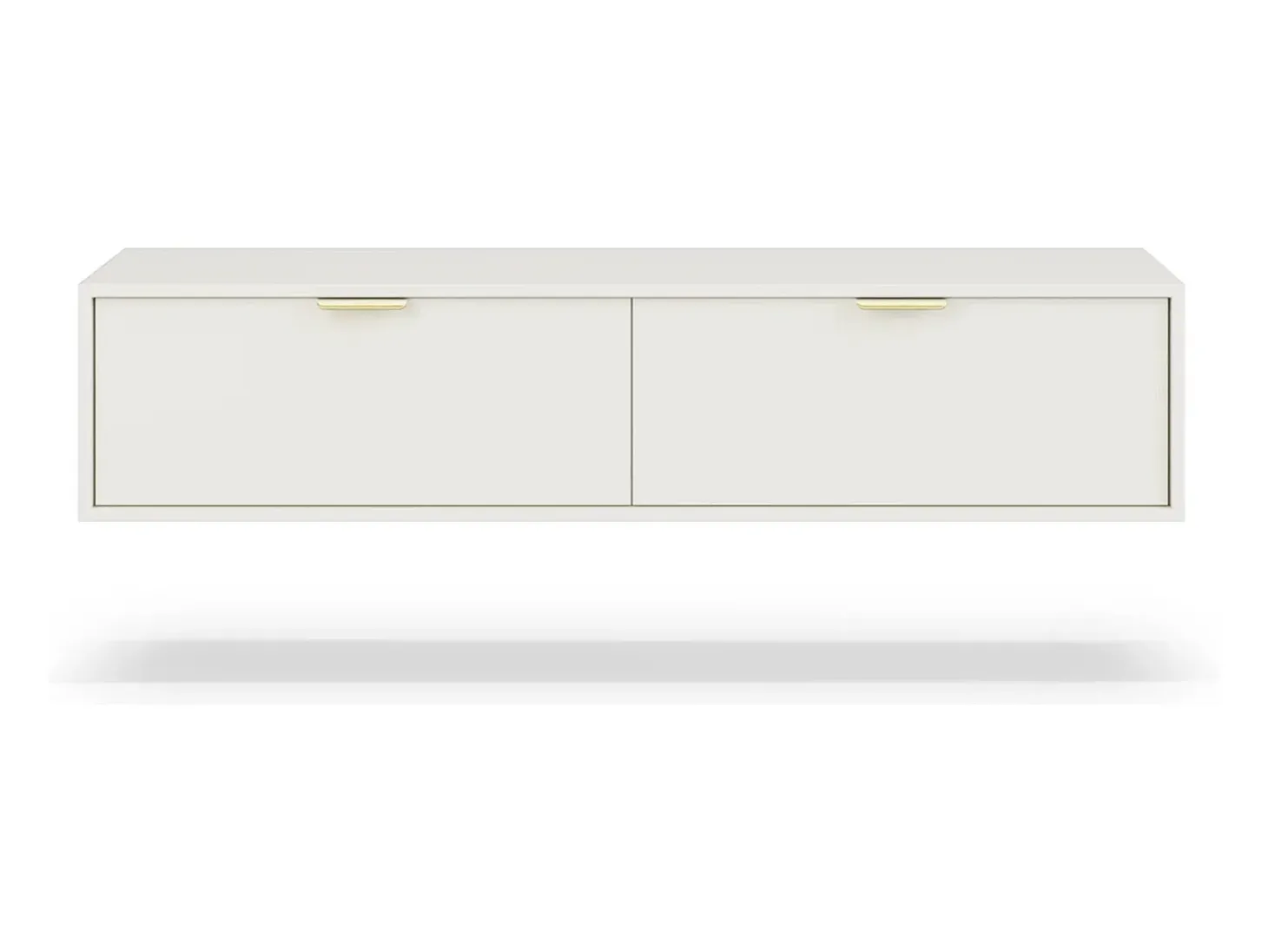 Armário de parede para TV pendurada Lexa 140 branca