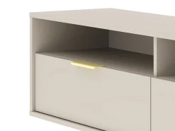 Armário de parede para TV pendurado Queen 140 cashmere