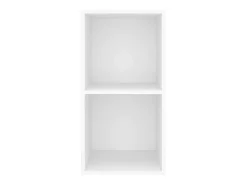Armário de parede para TV 37x37x72 cm derivados madeira branco
