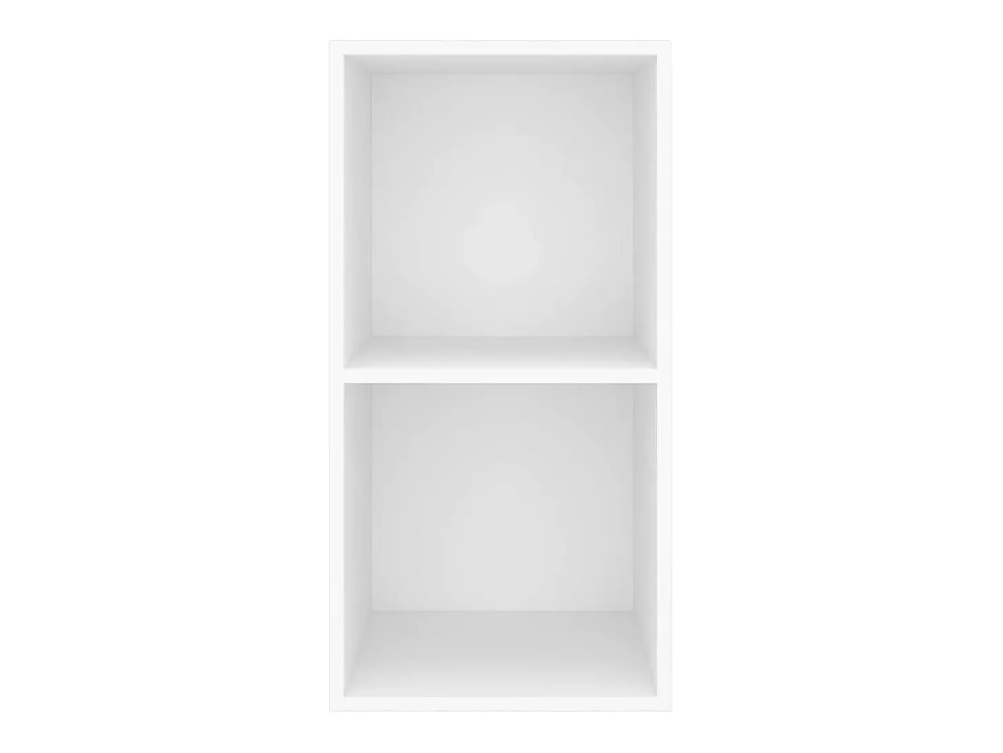 Armário de parede para TV 37x37x72 cm derivados madeira branco