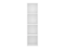 Armário de parede para TV derivados de madeira branco PT939570