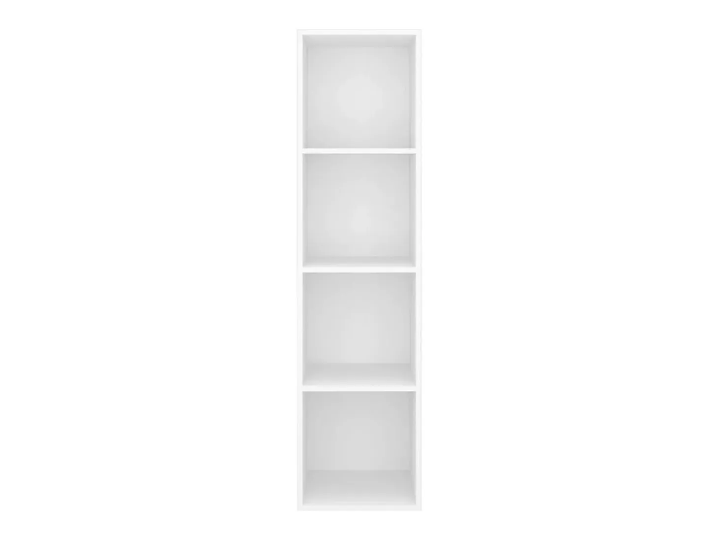 Armário de parede para TV derivados de madeira branco PT939570