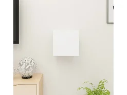 Armário de parede para TV 30,5x30x30 cm branco PT759790