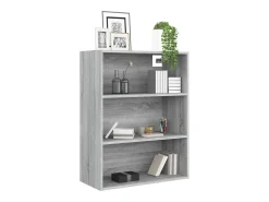Armário de parede suspenso 69,5x32,5x90 cm Gray Sonoma