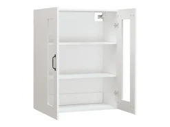 Armário de parede suspenso 69,5x34x90 cm branco