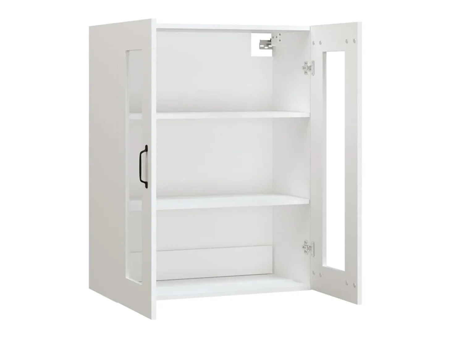 Armário de parede suspenso 69,5x34x90 cm branco