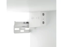 Armário de parede suspenso 69,5x34x90 cm branco